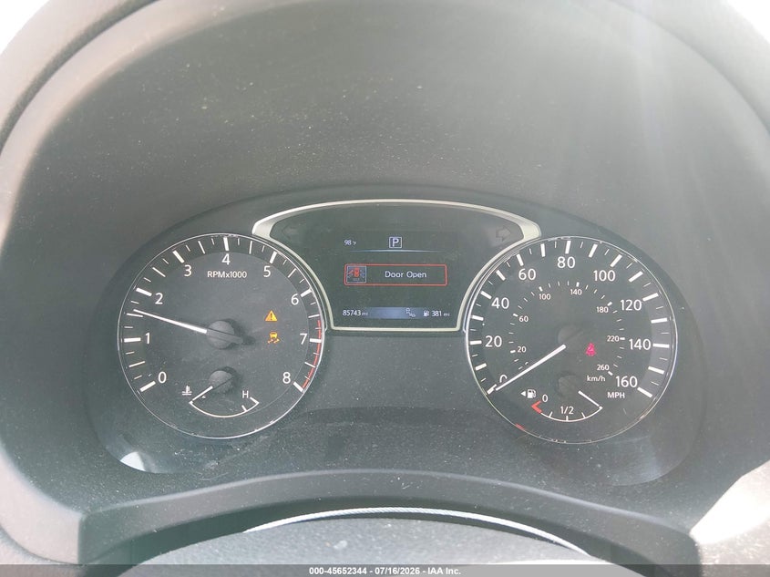 2017 Nissan Altima VIN 1N4AL3AP1HC214956 IAAI salvage auction — REAR END, Certificate Of Title (Nebraska), sold $1,950 on 2026-07-30 (photo 7)