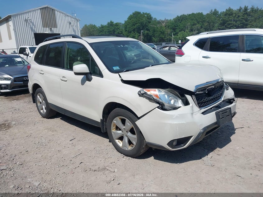 2015 Subaru Forester VIN JF2SJADC3FH519300 IAAI salvage auction — FRONT END, Wait Title, sold $1,750 on 2026-07-30 (photo 1)