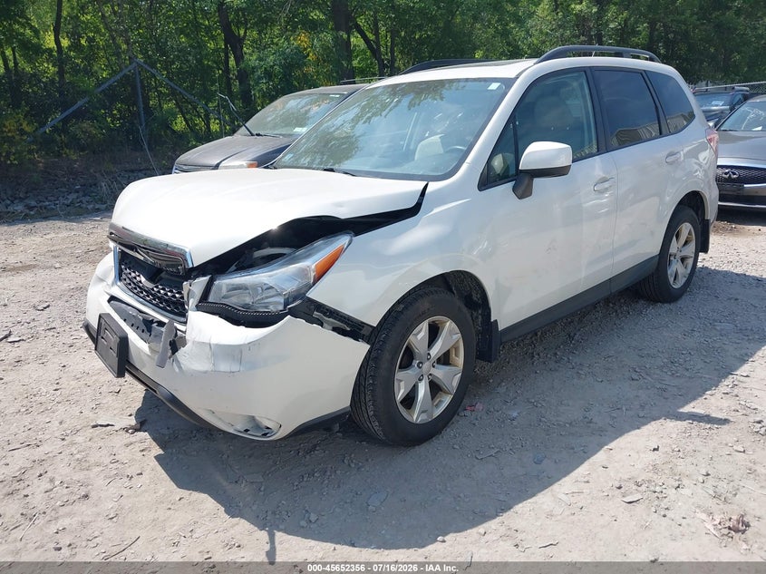 2015 Subaru Forester VIN JF2SJADC3FH519300 IAAI salvage auction — FRONT END, Wait Title, sold $1,750 on 2026-07-30 (photo 2)