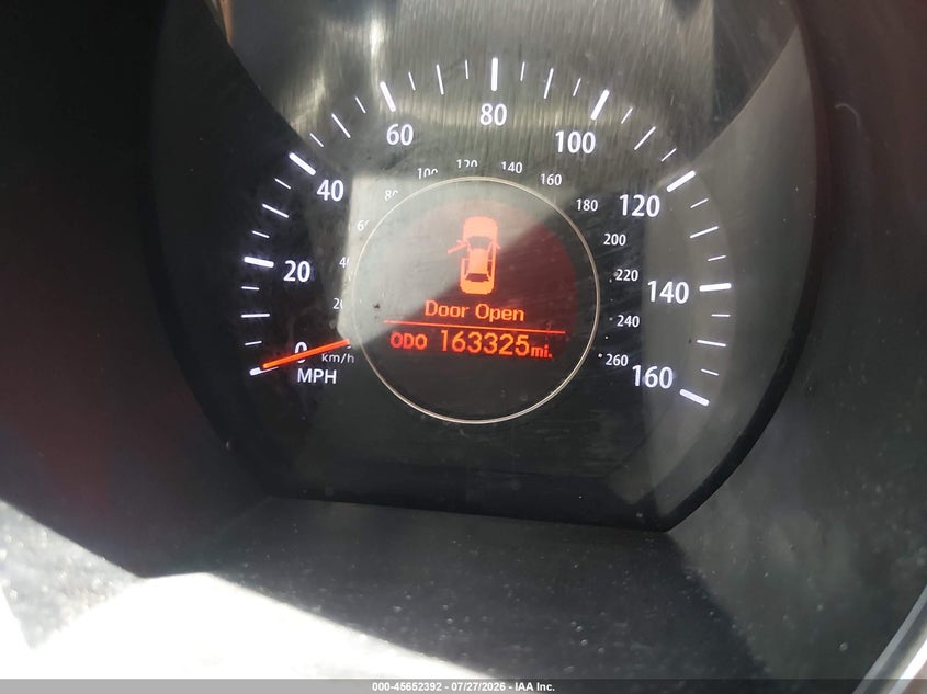 2011 Kia Optima VIN KNAGN4A70B5173068 IAAI salvage auction — NORMAL WEAR, Clear - Dealer Only (California), sold $750 on 2026-08-01 (photo 7)
