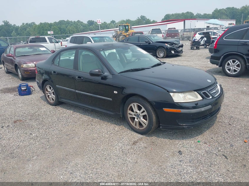 2006 Saab 9-3 VIN YS3FD49Y161006058 IAAI salvage auction — NORMAL WEAR, Clear (Delaware), sold $25 on 2026-07-30 (photo 1)