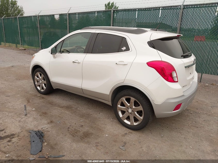 2013 Buick Encore VIN KL4CJHSB4DB197024 IAAI salvage auction — NORMAL WEAR, Clear (New York), sold $25 on 2026-07-21 (photo 3)