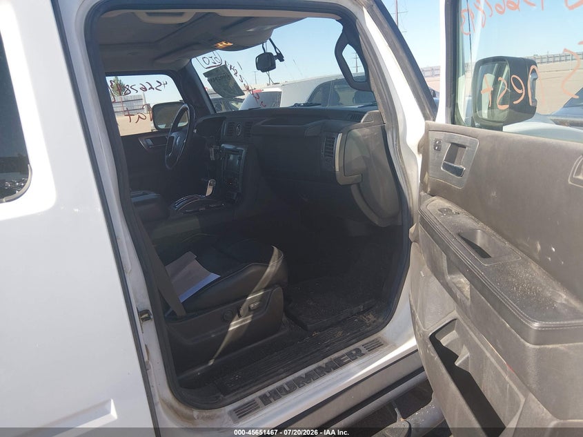 2008 Hummer H2 VIN 5GRGN23848H104449 IAAI salvage auction — RIGHT SIDE, Clear (Colorado), sold $1,850 on 2026-07-29 (photo 5)