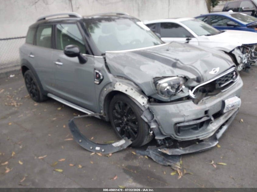 2018 Mini Countryman VIN WMZYT3C37J3E00125 IAAI salvage auction — FRONT END, Salvage Certificate (California), sold $1,450 on 2026-08-19 (photo 1)