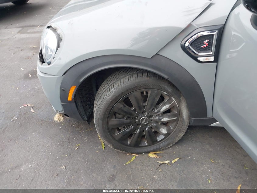 2018 Mini Countryman VIN WMZYT3C37J3E00125 IAAI salvage auction — FRONT END, Salvage Certificate (California), sold $1,450 on 2026-08-19 (photo 2)