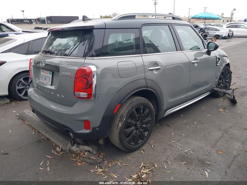 2018 Mini Countryman VIN WMZYT3C37J3E00125 IAAI salvage auction — FRONT END, Salvage Certificate (California), sold $1,450 on 2026-08-19 (photo 4)