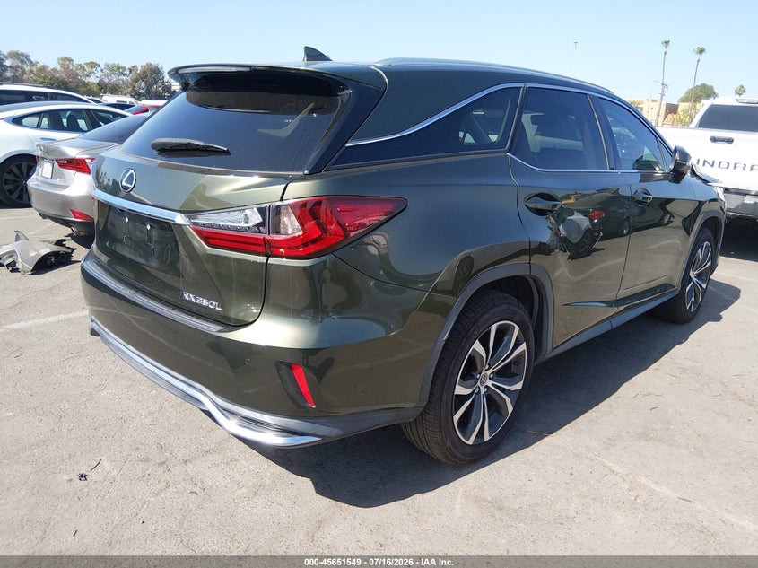 2021 Lexus Rx 350l VIN JTJHZKEA6M2020265 IAAI salvage auction — FRONT END, Salvage (California), sold $12,700 on 2026-07-30 (photo 4)