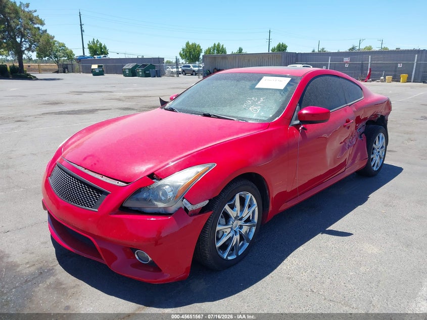 2012 Infiniti G VIN JN1CV6EL0CM472915 IAAI salvage auction — SIDE, Wait Title, sold $750 on 2026-07-31 (photo 2)