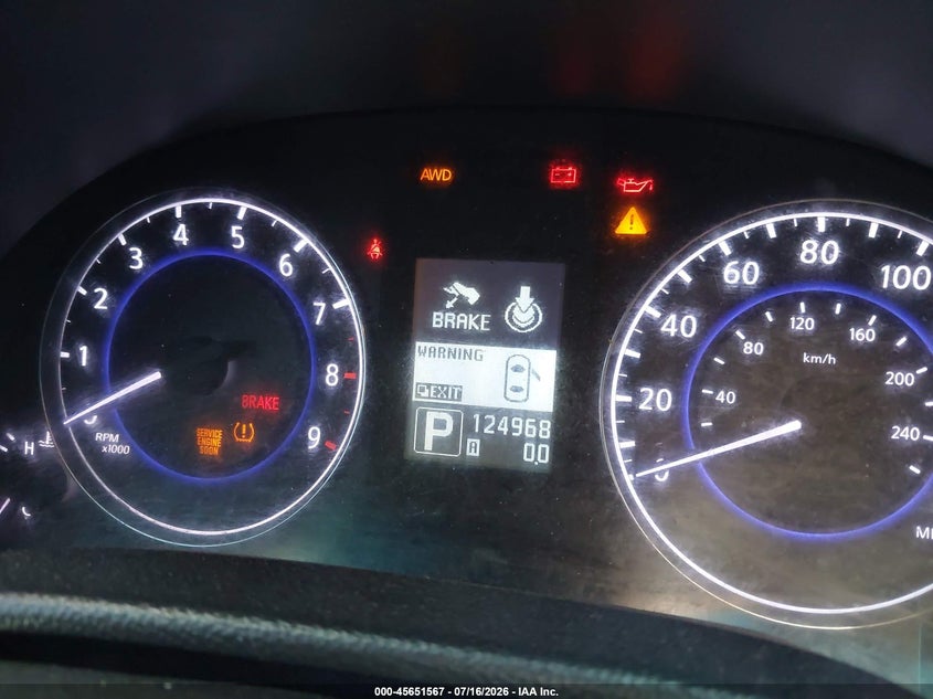2012 Infiniti G VIN JN1CV6EL0CM472915 IAAI salvage auction — SIDE, Wait Title, sold $750 on 2026-07-31 (photo 7)