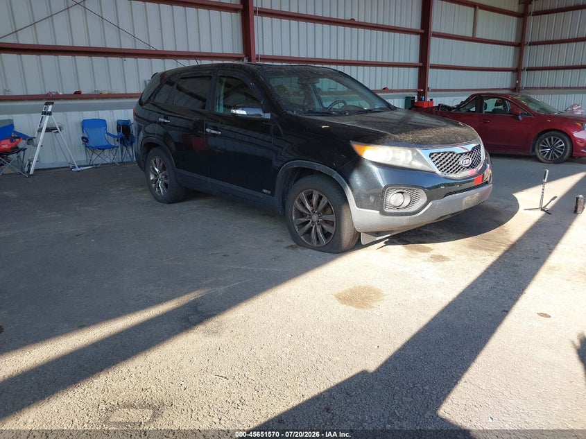2011 Kia Sorento VIN 5XYKUDA2XBG005367 IAAI salvage auction — ROOF, Mv-907A (New York), sold $800 on 2026-07-25 (photo 1)