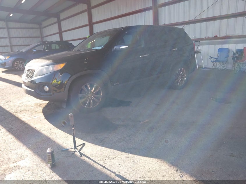 2011 Kia Sorento VIN 5XYKUDA2XBG005367 IAAI salvage auction — ROOF, Mv-907A (New York), sold $1,300 on 2026-07-25 (photo 2)