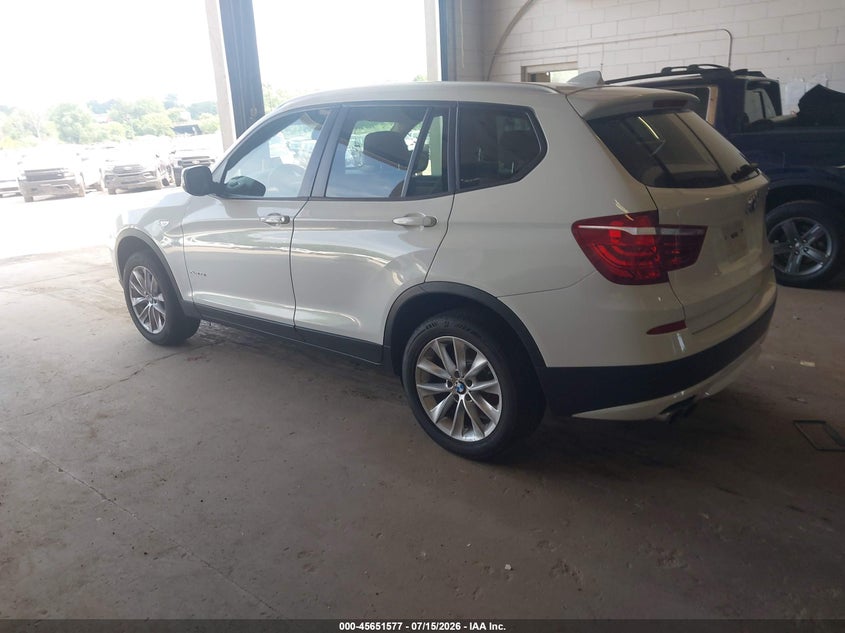 2014 BMW X3 VIN 5UXWX9C58E0D13565 IAAI salvage auction — RIGHT FRONT, Clear (Minnesota), sold $550 on 2026-07-29 (photo 3)