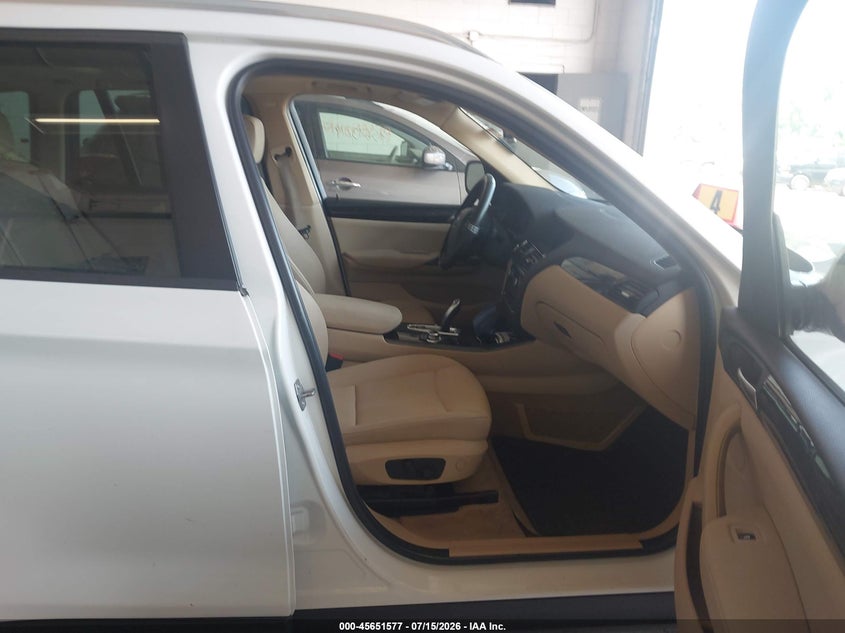 2014 BMW X3 VIN 5UXWX9C58E0D13565 IAAI salvage auction — RIGHT FRONT, Clear (Minnesota), sold $550 on 2026-07-29 (photo 5)