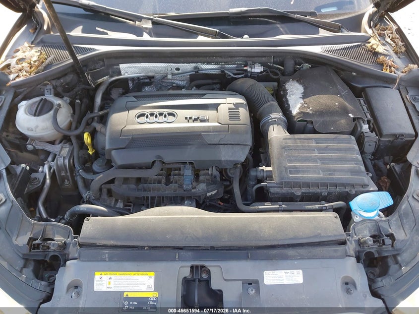 2015 Audi A3 VIN WAU7FLFF2F1076040 IAAI salvage auction — REAR END, Salvage Title, sold $2,950 on 2026-08-01 (photo 9)
