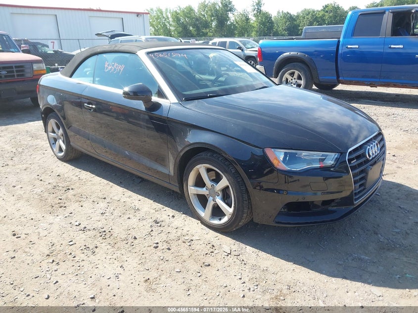 2015 Audi A3 VIN WAU7FLFF2F1076040 IAAI salvage auction — REAR END, Salvage Title, sold $2,950 on 2026-08-01 (photo 1)