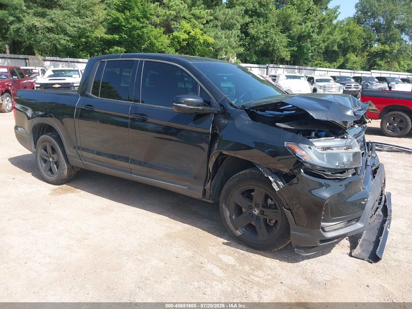 2022 Honda Ridgeline VIN 5FPYK3F86NB009801 — IAAI salvage auction photo