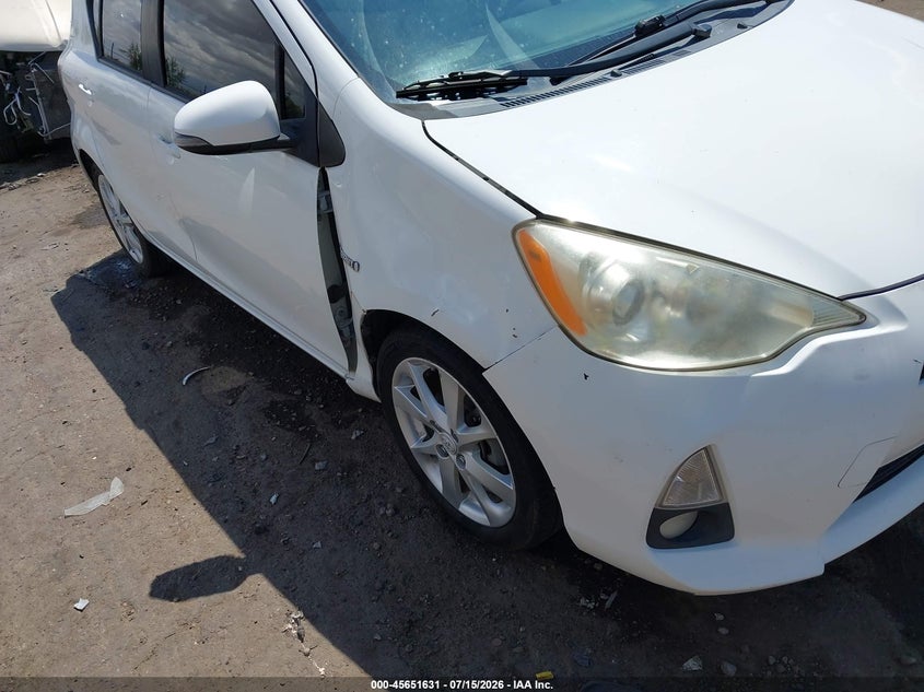 2012 Toyota Prius c VIN JTDKDTB35C1009426 IAAI salvage auction — NORMAL WEAR, Clear (New Mexico), sold $2,700 on 2026-07-20 (photo 6)