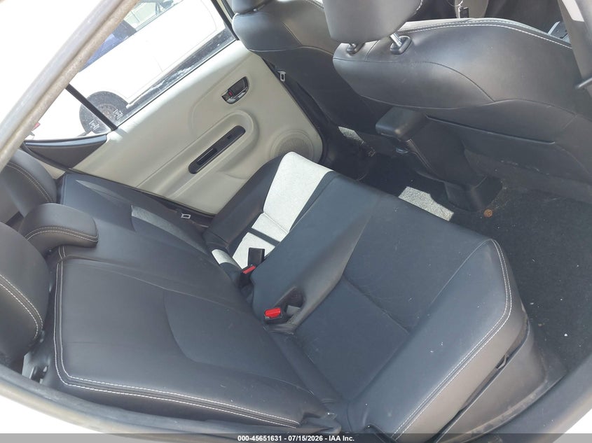 2012 Toyota Prius c VIN JTDKDTB35C1009426 IAAI salvage auction — NORMAL WEAR, Clear (New Mexico), sold $2,700 on 2026-07-20 (photo 8)