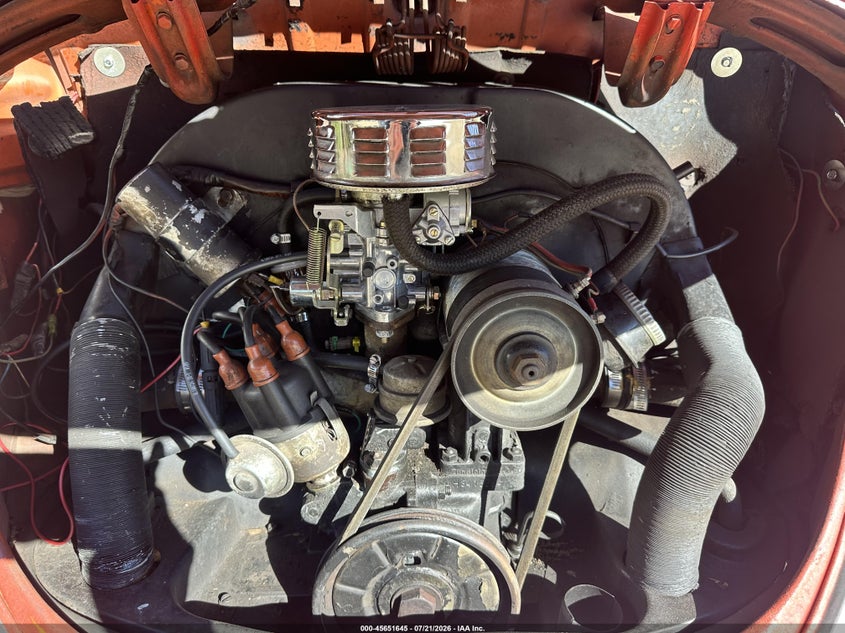 1971 Volkswagen Beetle VIN 00000001512202193 IAAI salvage auction — NORMAL WEAR, Clear (South Carolina), sold $9,000 on 2026-08-15 (photo 9)