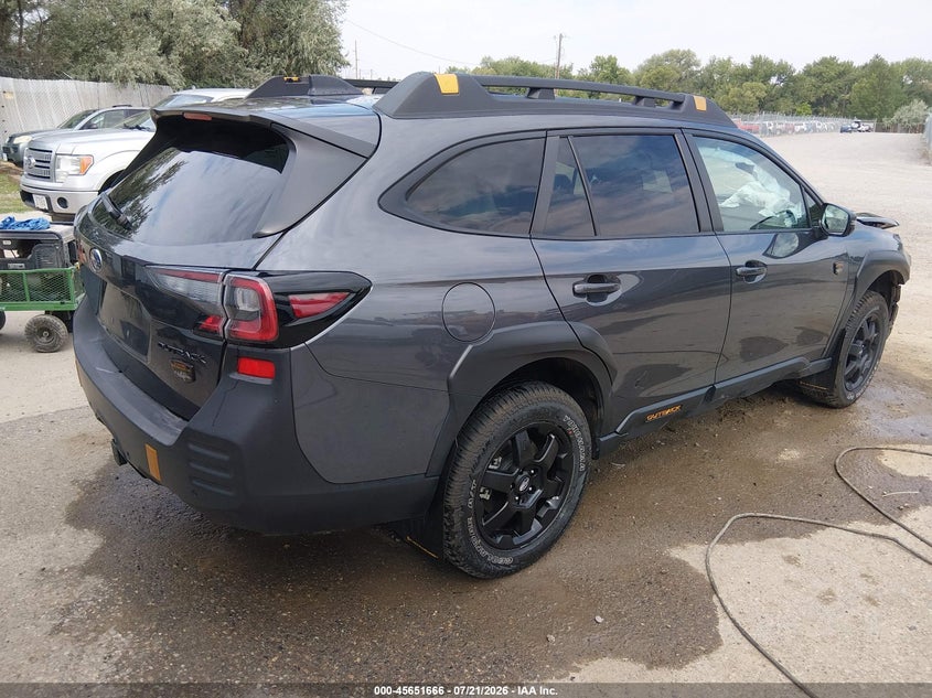 2025 Subaru Outback VIN 4S4BTGUD0S3246372 IAAI salvage auction — FRONT END, Salvage (Montana), sold $10,300 on 2026-08-22 (photo 4)