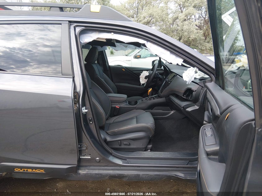 2025 Subaru Outback VIN 4S4BTGUD0S3246372 IAAI salvage auction — FRONT END, Salvage (Montana), sold $10,300 on 2026-08-22 (photo 5)