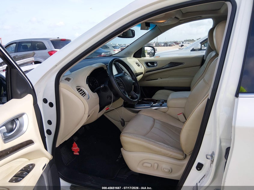 2015 Infiniti Qx60 VIN 5N1AL0MN6FC550372 IAAI salvage auction — SIDE, Original (Texas), sold $1,150 on 2026-08-19 (photo 5)