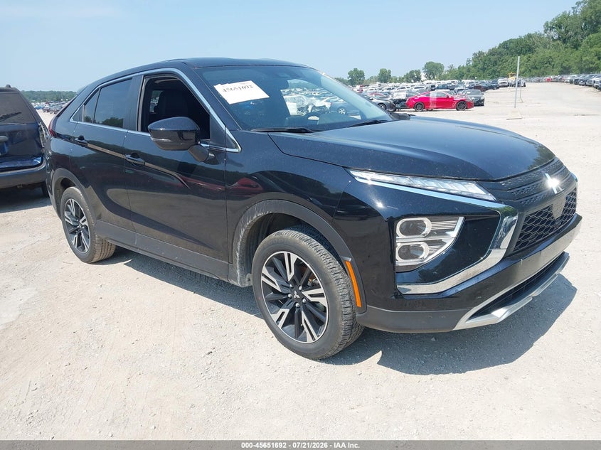 2025 Mitsubishi Eclipse cross VIN JA4ATWAA7SZ042261 IAAI salvage auction — RIGHT FRONT, Salvage Title, sold $8,600 on 2026-07-24 (photo 1)