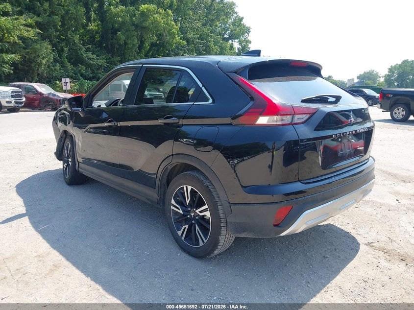 2025 Mitsubishi Eclipse cross VIN JA4ATWAA7SZ042261 IAAI salvage auction — RIGHT FRONT, Enterprise Vehicles Clear Only (Indiana), sold $13,000 on 2026-07-29 (photo 3)