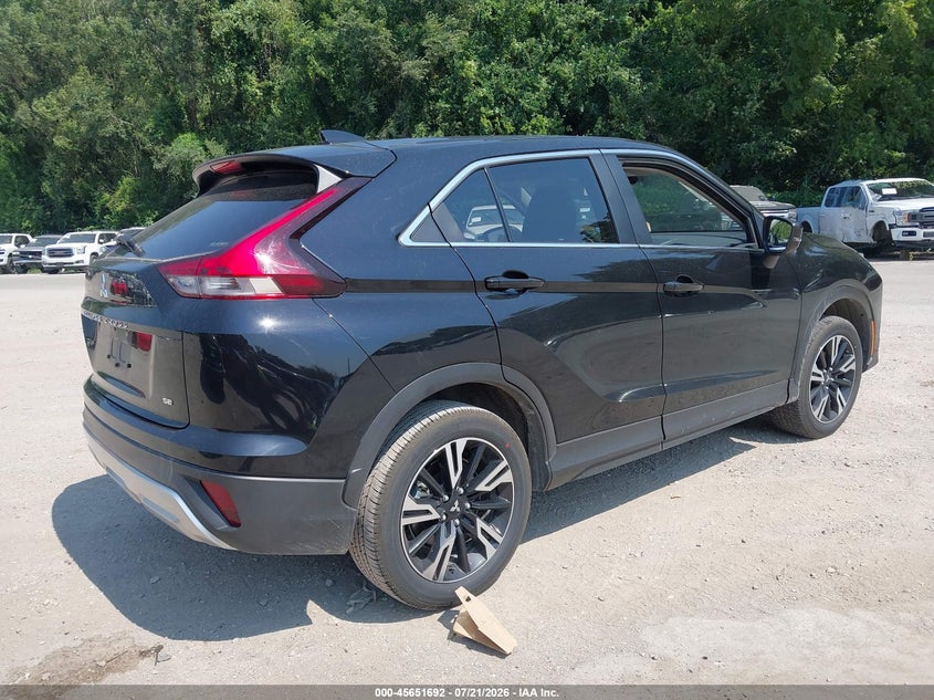 2025 Mitsubishi Eclipse cross VIN JA4ATWAA7SZ042261 IAAI salvage auction — RIGHT FRONT, Enterprise Vehicles Clear Only (Indiana), sold $13,000 on 2026-07-29 (photo 4)