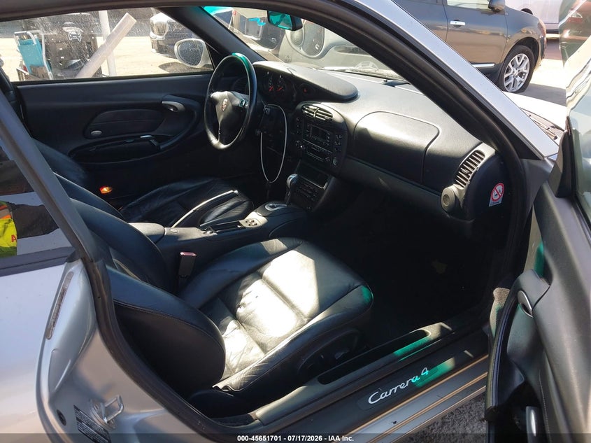 2001 Porsche 911 VIN WP0AA29981S623368 IAAI salvage auction — RIGHT FRONT, Salvage (California), sold $6,000 on 2026-07-31 (photo 5)