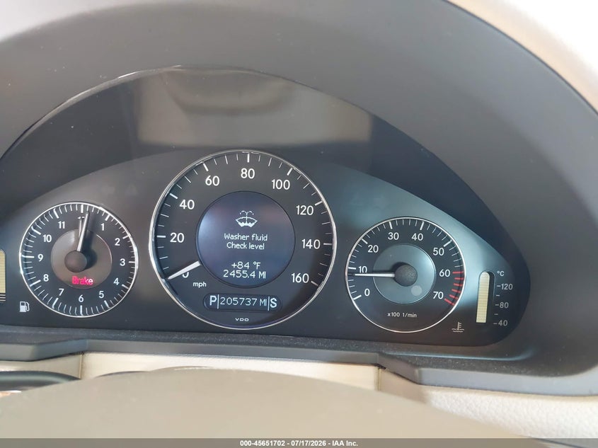 2004 Mercedes-benz E-class VIN WDBUF65J44A470700 IAAI salvage auction — NORMAL WEAR, Clear (Georgia), sold $25 on 2026-07-29 (photo 7)