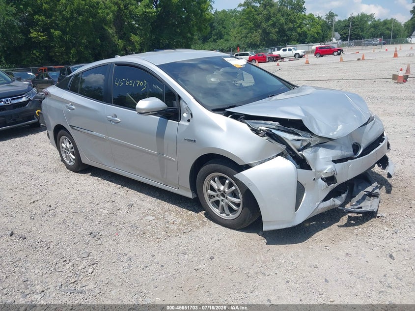 2018 Toyota Prius VIN JTDKBRFU6J3604802 IAAI salvage auction — FRONT END, Salvage Title, sold $2,000 on 2026-07-28 (photo 1)