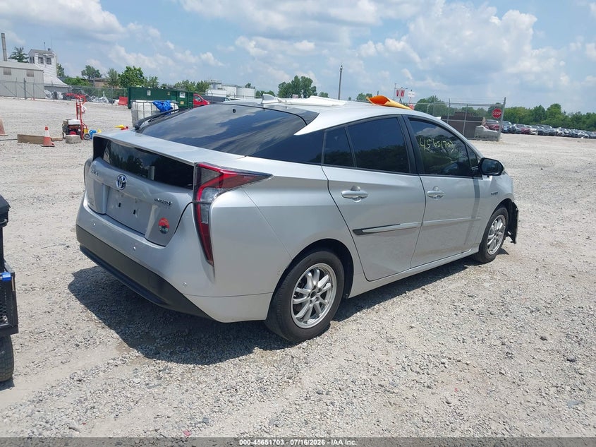 2018 Toyota Prius VIN JTDKBRFU6J3604802 IAAI salvage auction — FRONT END, Salvage Title, sold $2,000 on 2026-07-28 (photo 4)