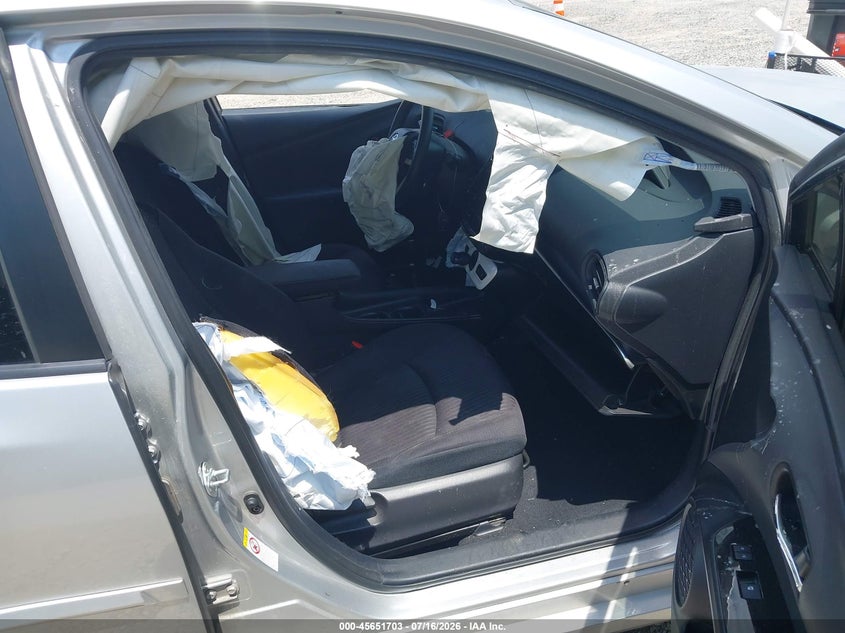 2018 Toyota Prius VIN JTDKBRFU6J3604802 IAAI salvage auction — FRONT END, Salvage Title, sold $2,000 on 2026-07-28 (photo 5)