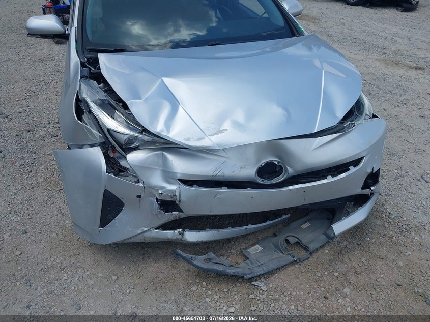 2018 Toyota Prius VIN JTDKBRFU6J3604802 IAAI salvage auction — FRONT END, Salvage Title, sold $2,000 on 2026-07-28 (photo 6)