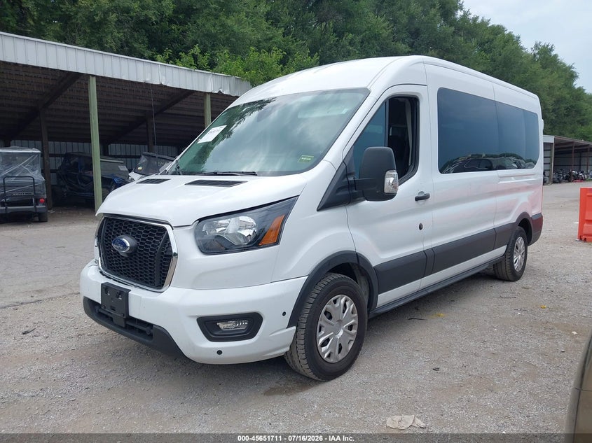 2025 Ford Transit VIN 1FBAX2C80SKA50390 IAAI salvage auction — FRONT END, Salvage Title, sold $33,250 on 2026-07-19 (photo 2)