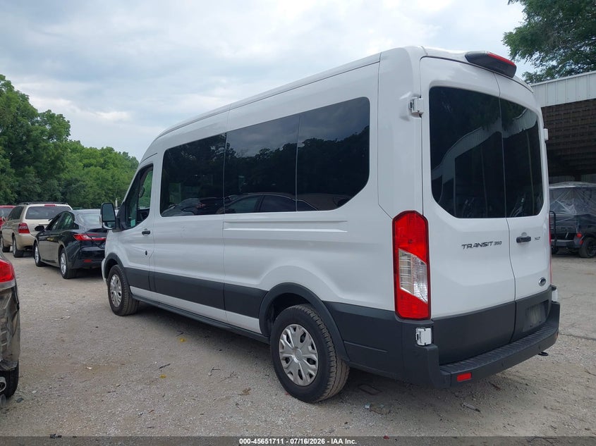 2025 Ford Transit VIN 1FBAX2C80SKA50390 IAAI salvage auction — FRONT END, Salvage Title, sold $33,250 on 2026-07-19 (photo 3)