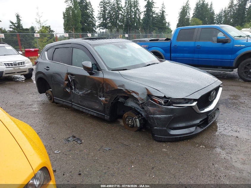 2020 Mazda Cx-5 VIN JM3KFBEYXL0777752 IAAI salvage auction — RIGHT SIDE, Bill Of Sale (Washington), sold $2,750 on 2026-07-29 (photo 1)