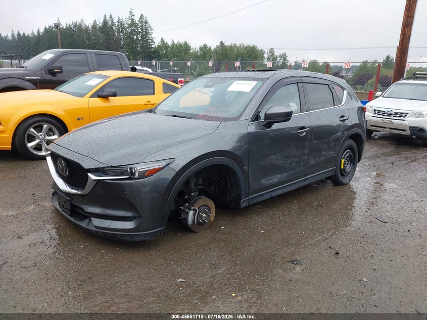 2020 Mazda Cx-5 VIN JM3KFBEYXL0777752 IAAI salvage auction — RIGHT SIDE, Bill Of Sale (Washington), sold $2,750 on 2026-07-29 (photo 2)