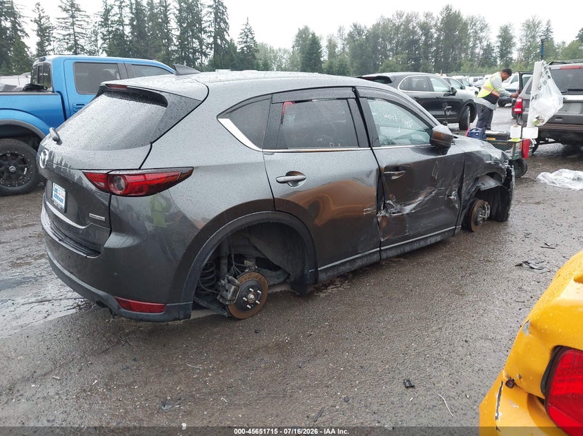 2020 Mazda Cx-5 VIN JM3KFBEYXL0777752 IAAI salvage auction — RIGHT SIDE, Bill Of Sale (Washington), sold $2,750 on 2026-07-29 (photo 4)