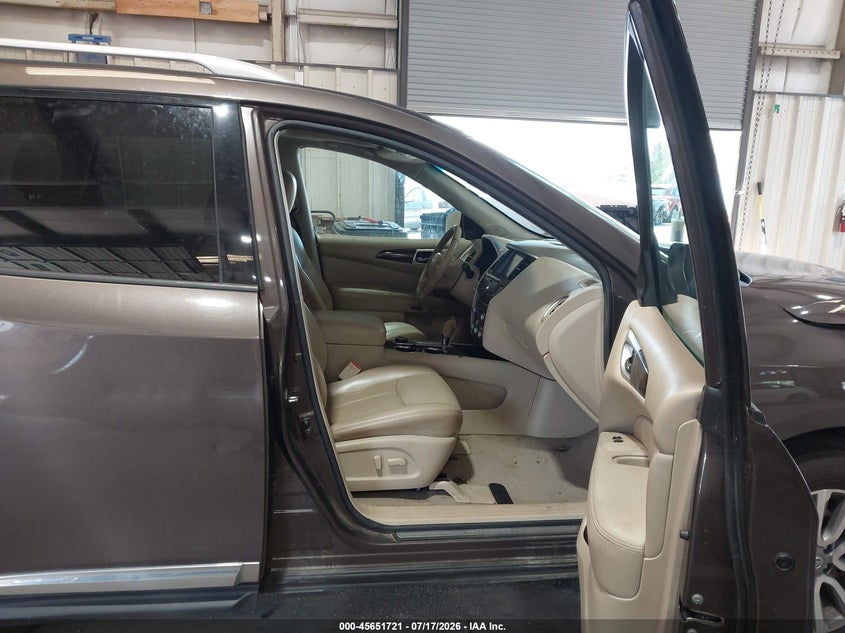 2015 Nissan Pathfinder VIN 5N1AR2MMXFC719620 IAAI salvage auction — FRONT & REAR, Salvage Title, sold $1,000 on 2026-09-15 (photo 5)