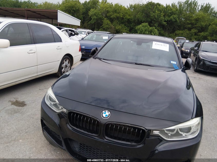 2013 BMW 3 series VIN WBA3A9C59DF477144 IAAI salvage auction — NORMAL WEAR, Original (Texas), sold $2,075 on 2026-07-27 (photo 6)