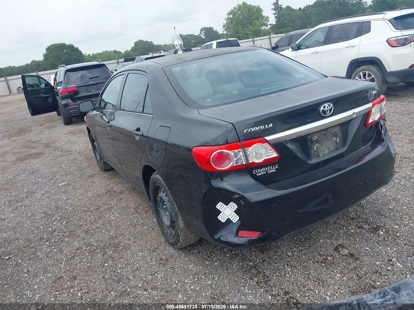 2013 Toyota Corolla VIN 5YFBU4EE8DP189811 IAAI salvage auction — NORMAL WEAR, Clear (Louisiana), sold $2,225 on 2026-08-01 (photo 3)