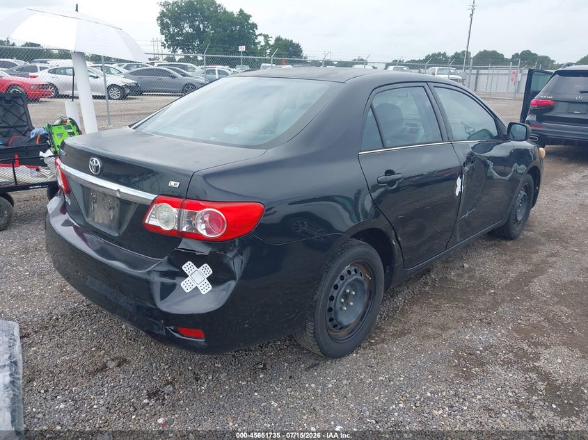 2013 Toyota Corolla VIN 5YFBU4EE8DP189811 IAAI salvage auction — NORMAL WEAR, Clear (Louisiana), sold $2,225 on 2026-08-01 (photo 4)