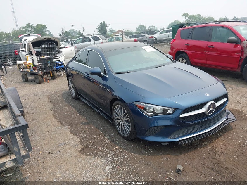 2020 Mercedes-benz Cla-klasse VIN WDD5J4HB0LN078789 — IAAI salvage auction photo