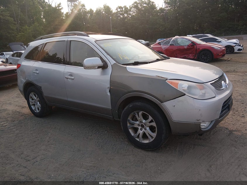 2011 Hyundai Veracruz VIN KM8NUDCC9BU151837 IAAI salvage auction — NORMAL WEAR, Clear (Maryland), sold $650 on 2026-07-29 (photo 1)