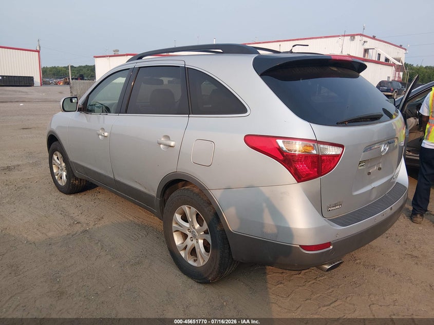 2011 Hyundai Veracruz VIN KM8NUDCC9BU151837 IAAI salvage auction — NORMAL WEAR, Clear (Maryland), sold $650 on 2026-07-29 (photo 3)