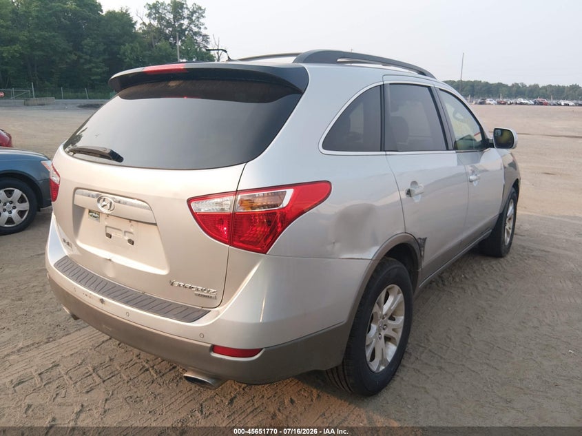 2011 Hyundai Veracruz VIN KM8NUDCC9BU151837 IAAI salvage auction — NORMAL WEAR, Clear (Maryland), sold $650 on 2026-07-29 (photo 4)
