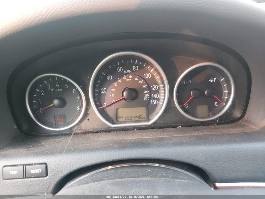 2011 Hyundai Veracruz VIN KM8NUDCC9BU151837 IAAI salvage auction — NORMAL WEAR, Clear (Maryland), sold $650 on 2026-07-29 (photo 7)