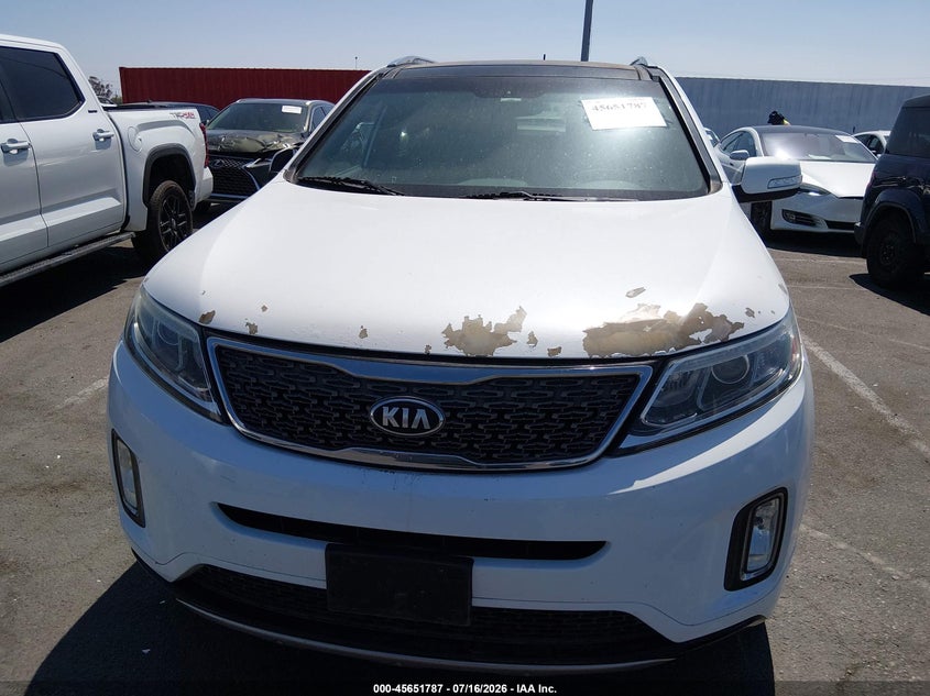 2014 Kia Sorento VIN 5XYKW4A7XEG439010 IAAI salvage auction — NORMAL WEAR, Clear - Dealer Only (California), sold $1,300 on 2026-07-30 (photo 6)